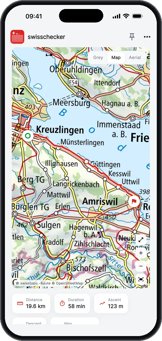 Every route. On the map.