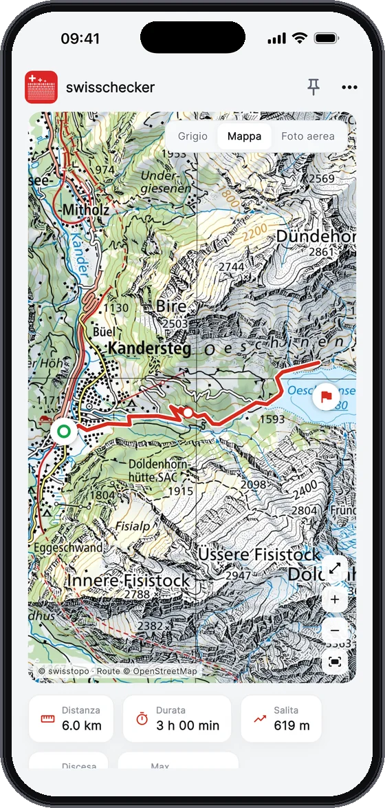 Ogni percorso. Sulla mappa.